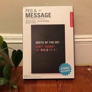 Urban Outfitters Peg Message Board